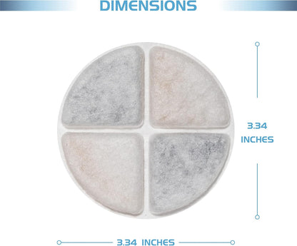 Pet Fountain Replacement Filters - 12 Pack