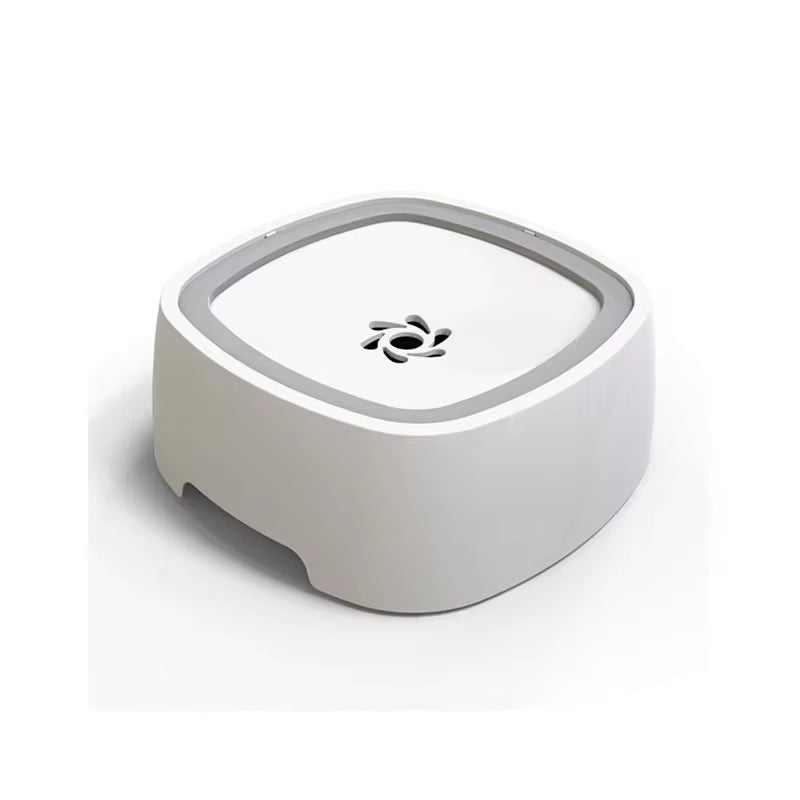 No-Spill Dog Water Bowl - Floating Disc Stops Splashing